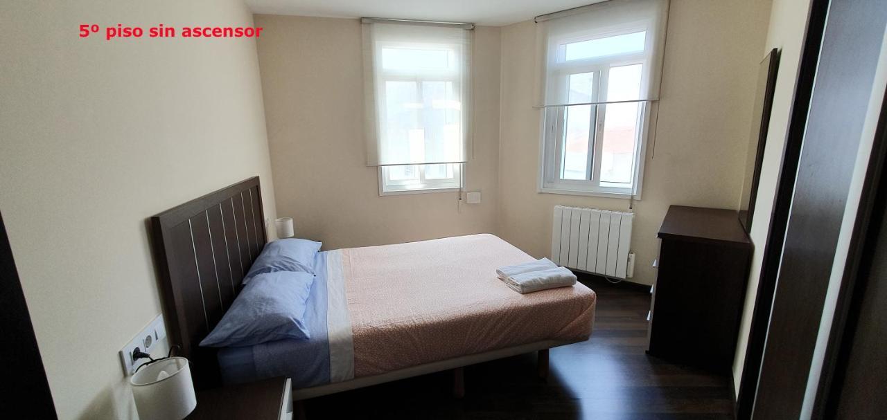 Coqueto apartamento de 2 habitaciones en zona estación tren Corunha Exterior foto