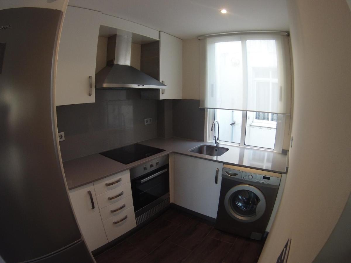 Coqueto apartamento de 2 habitaciones en zona estación tren Corunha Exterior foto